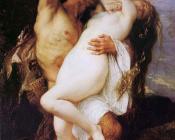 Nymphe and Satyr - 亚历山大·卡巴内尔